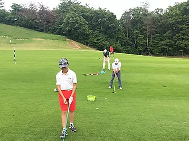 ゴルフ場レッスン